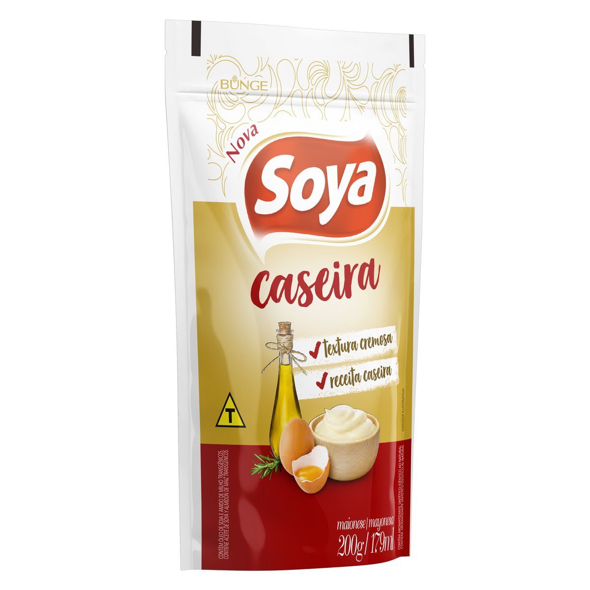 Maionese Caseira Soya Sachê 200g image number 3