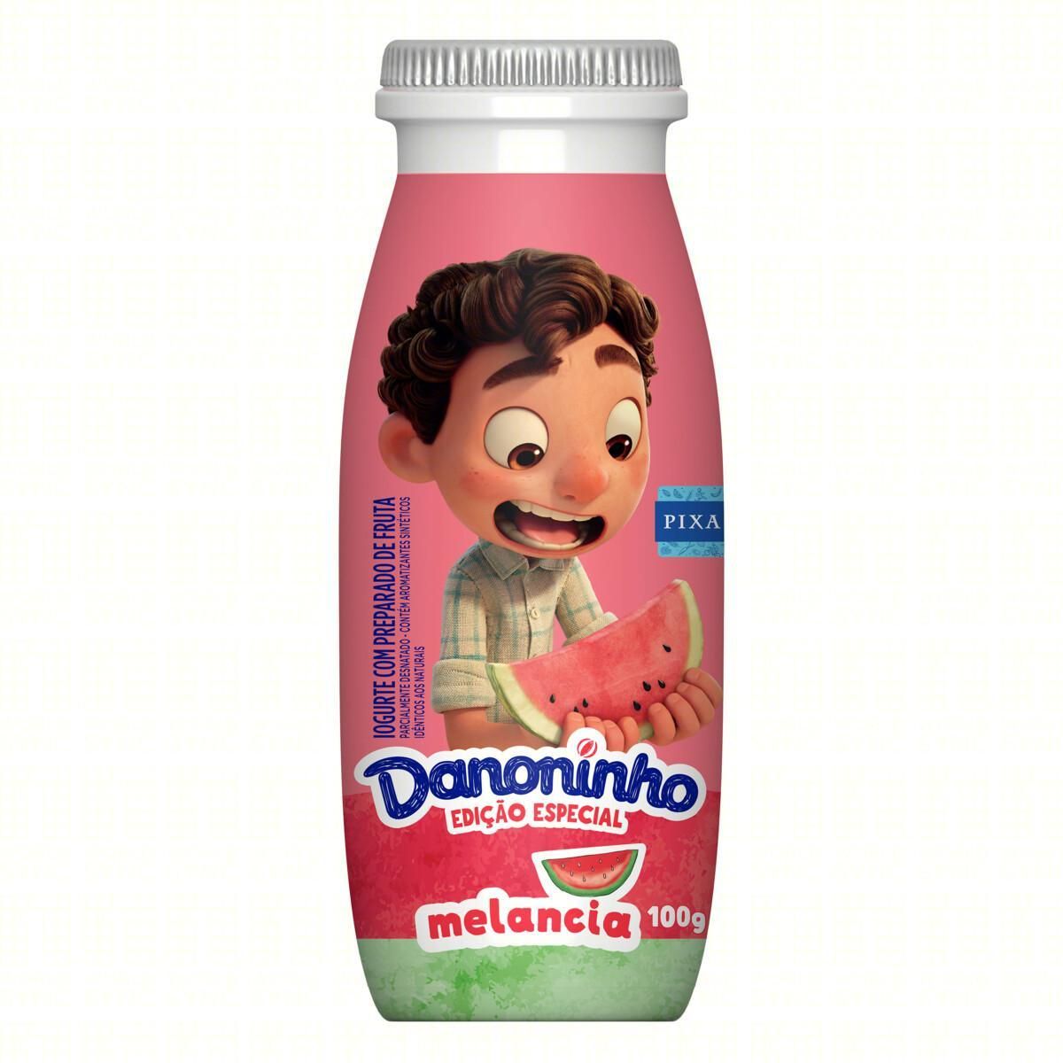 Iogurte Desnatado Danoninho Melancia 100g image number 2