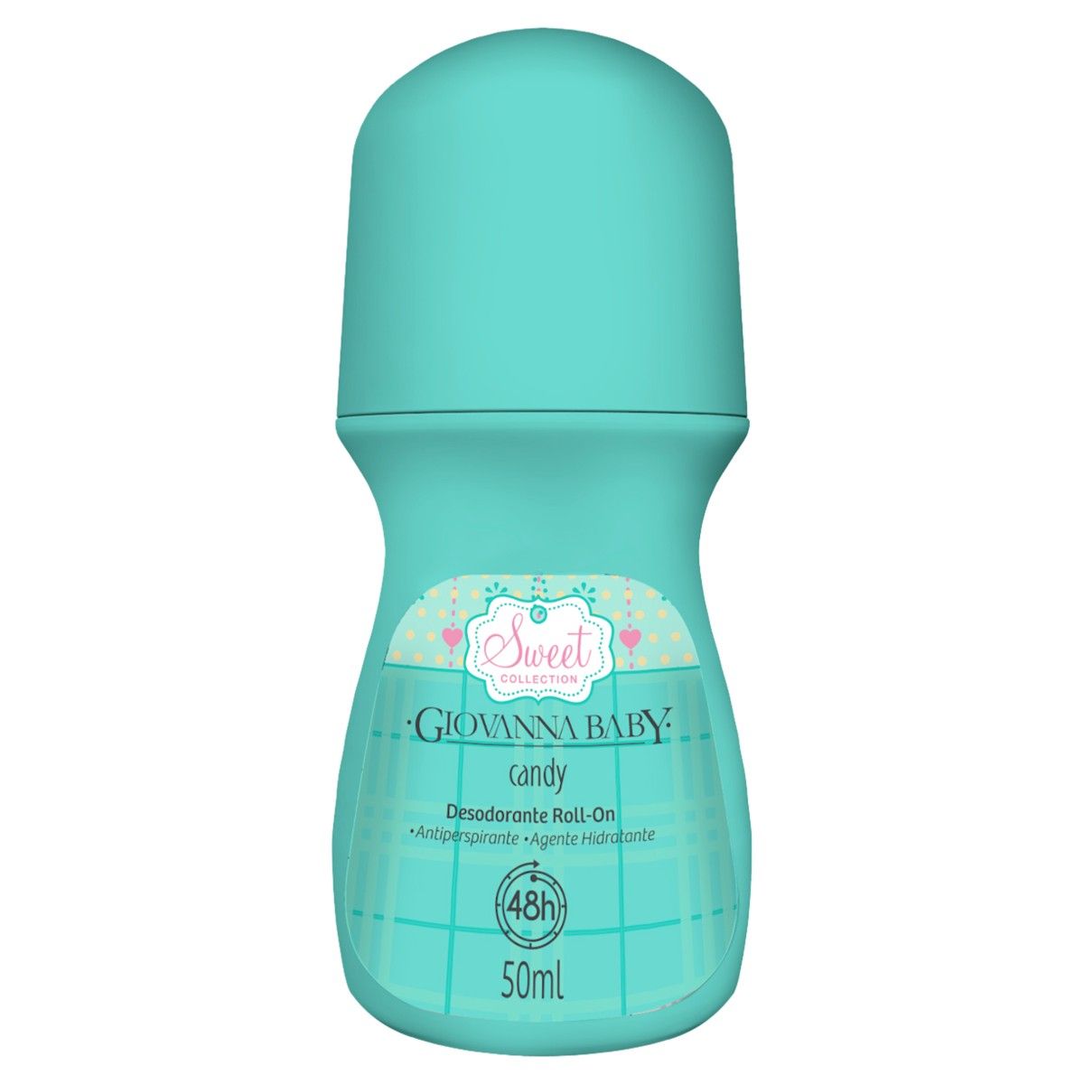 Desodorante Roll-On Antiperspirante Candy Giovanna Baby Sweet Collection 50ml