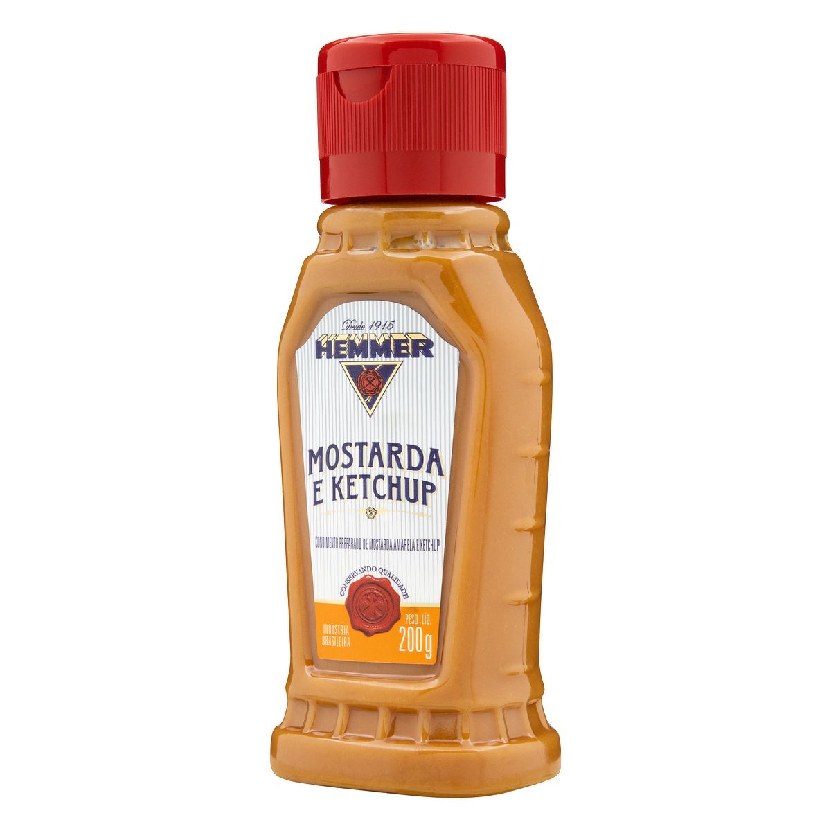Condimento Preparado Mostarda e Ketchup Hemmer Squeeze 200g image number 2