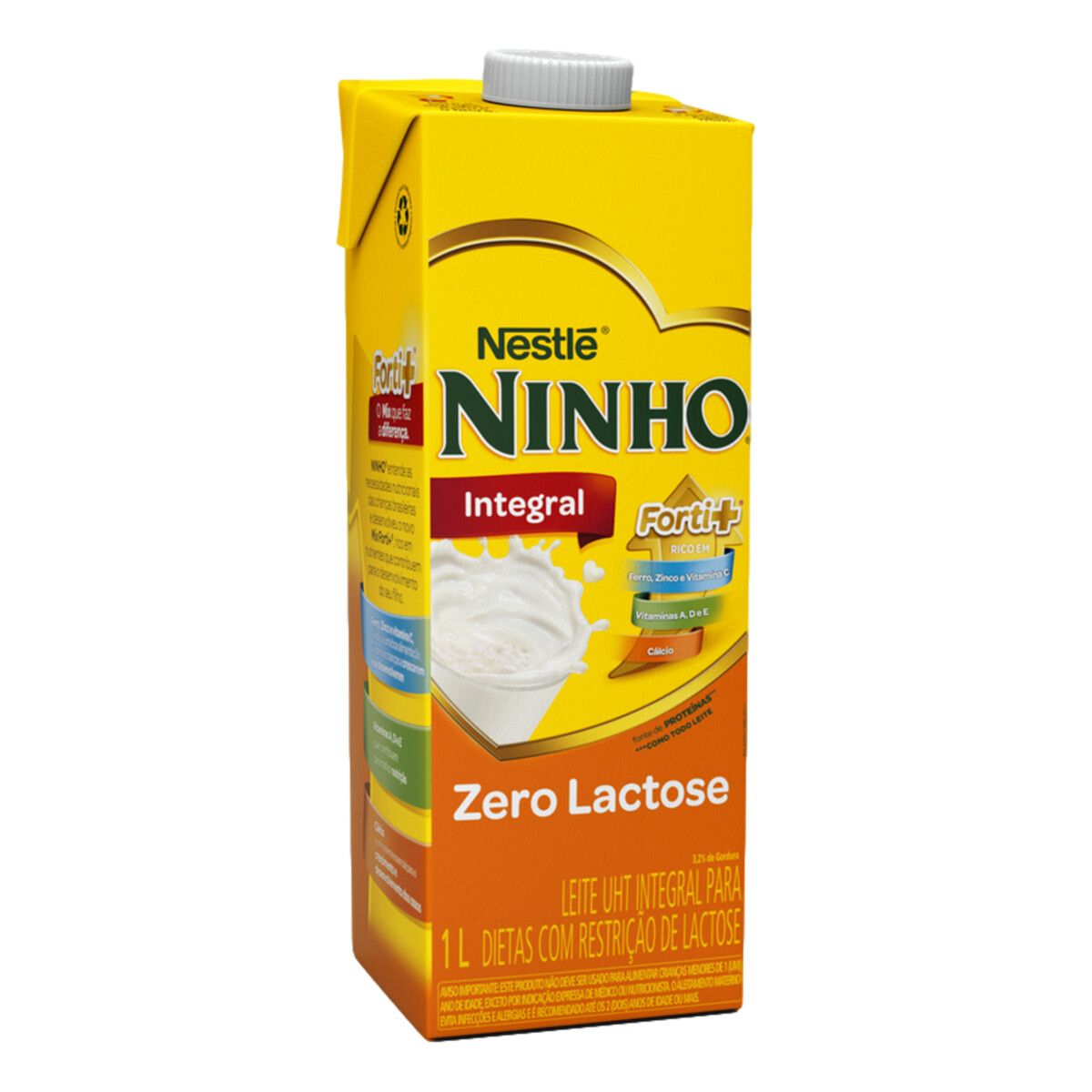 Leite Ninho UHT Integral Zero Lactose 1L image number 4