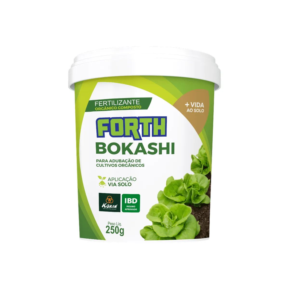 Fertilizante Forth Orgânico Composto Bokashi 250g