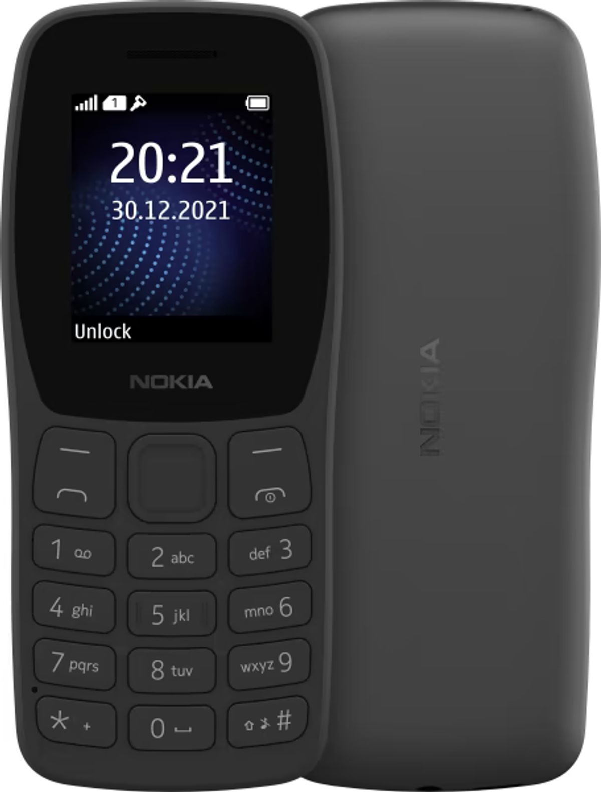 Celular Nokia 105 Preto NK093 Dual SIM