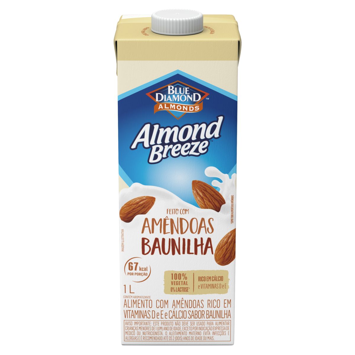 Alimento Almond Breeze com Amêndoas Baunilha 1l image number 0