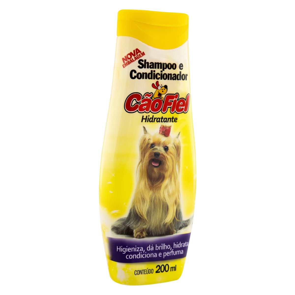 Shampoo e Condicionador para Cães Hidratante Cão Fiel Frasco 200ml image number 3