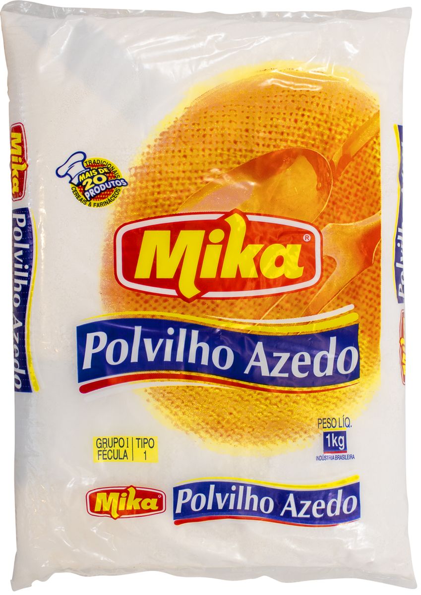 Polvilho Azedo Mika Pacote 1kg