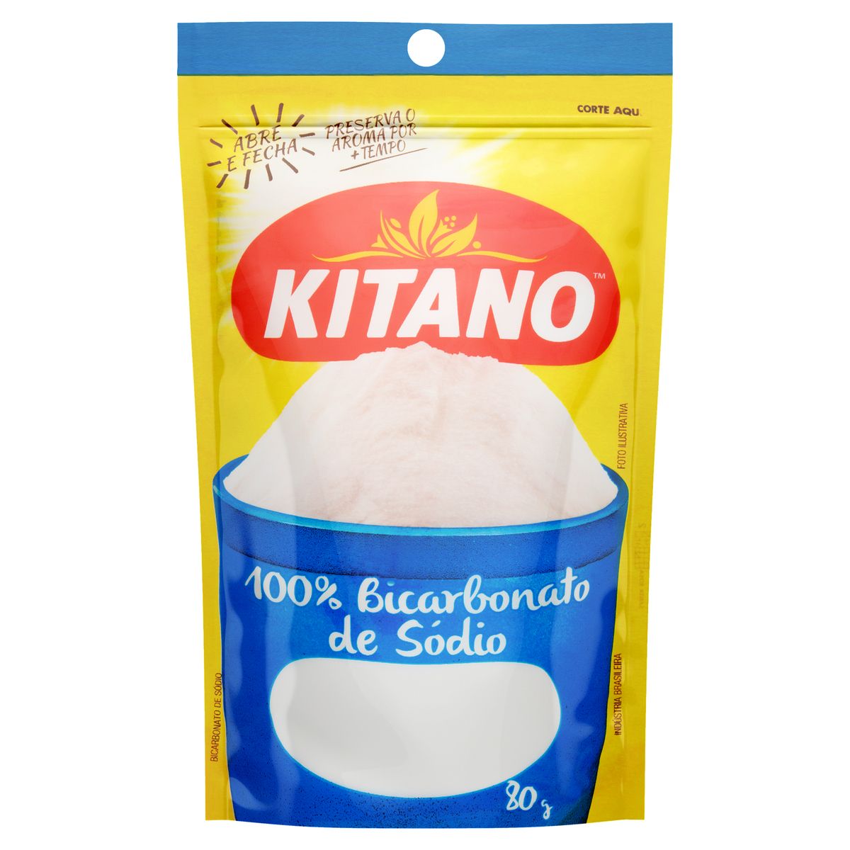 Bicarbonato de Sódio Kitano Pouch 80g image number 0
