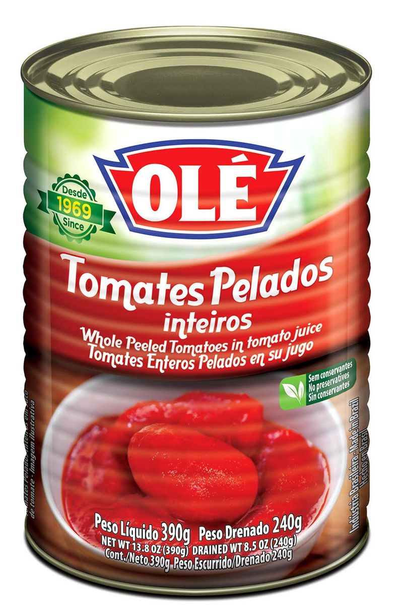 Tomate Pelado Olé Lata 240g image number 0