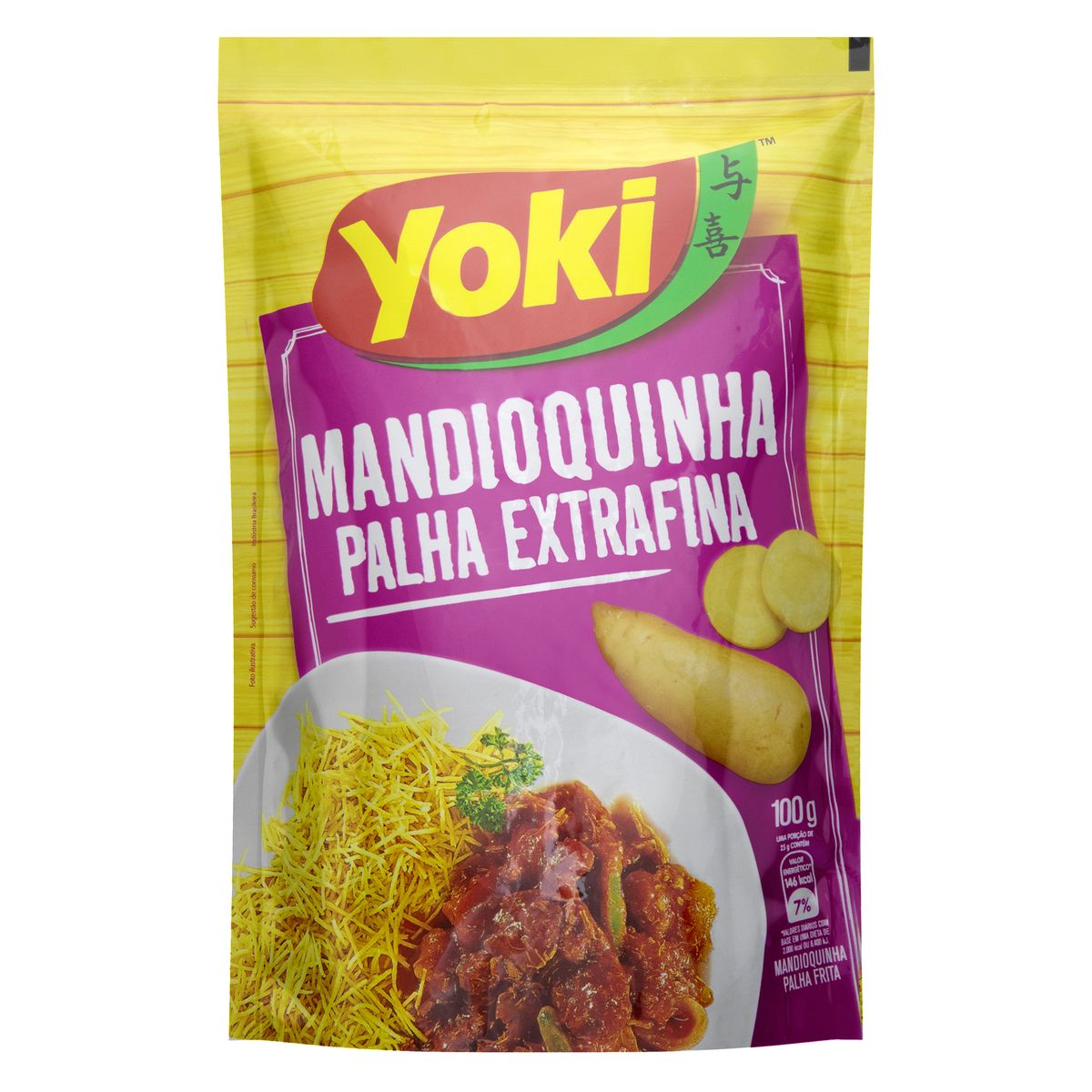 Mandioquinha Palha Extrafina Yoki Pacote 100g