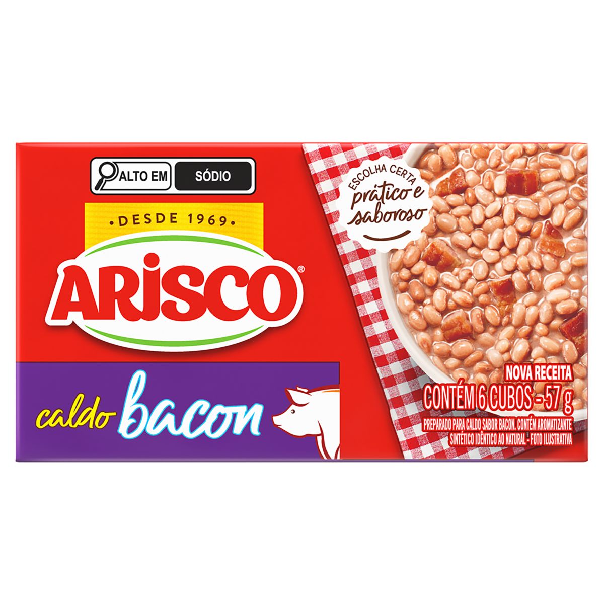 Caldo Arisco Bacon 57g