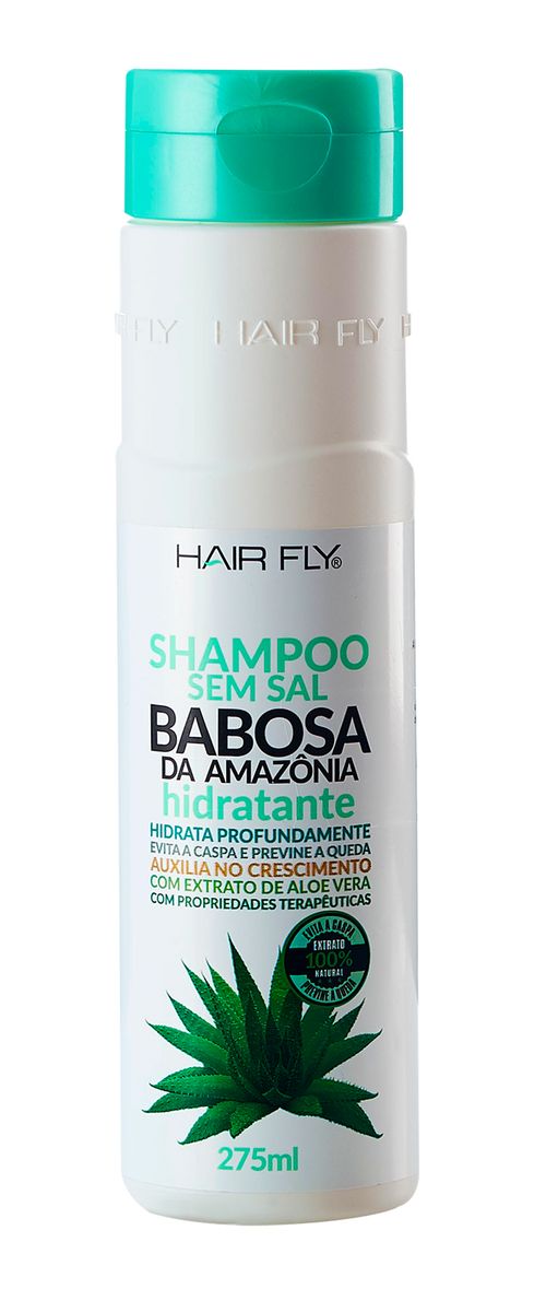 Shampoo Hair Fly Babosa da Amazônia 275ml image number 0