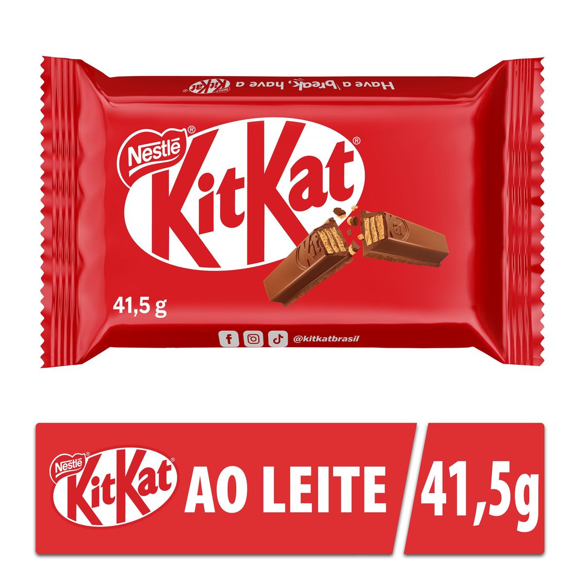 Chocolate KitKat ao Leite 41,5g image number 4
