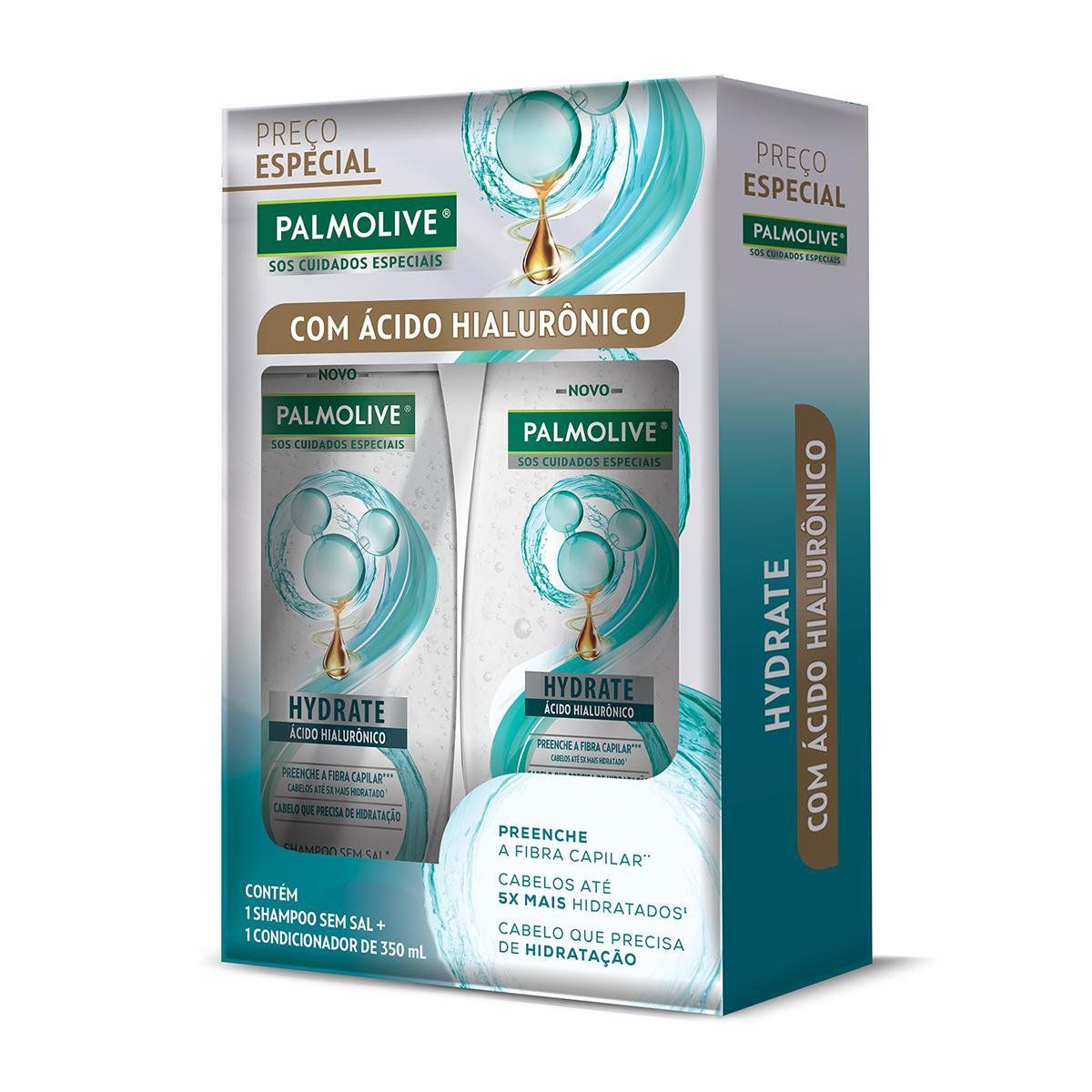 Kit Shampoo + Condicionador Palmolive SOS Cuidados Especiais 350ml Cada image number 3