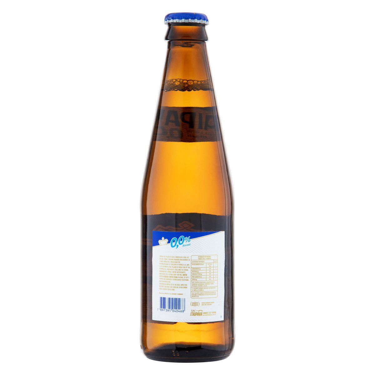 Cerveja Pilsen Zero Álcool Itaipava Garrafa 355ml image number 1