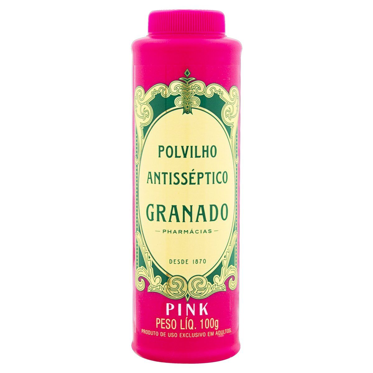 Polvilho Antisséptico Granado Pink Frasco 100g image number 0