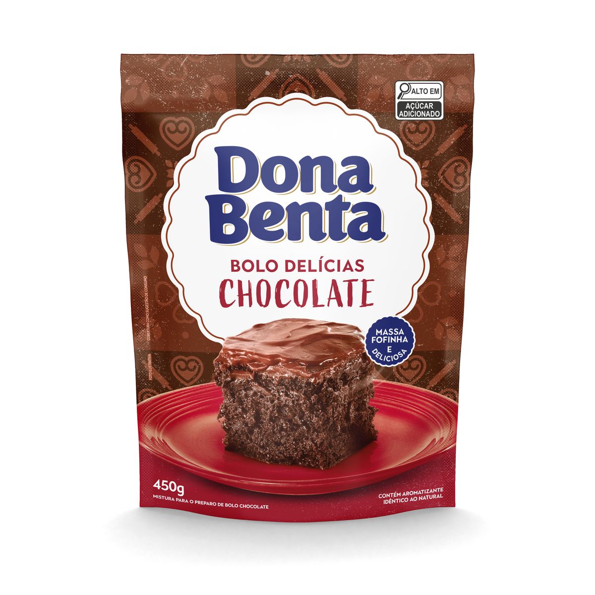 Mistura para Bolo Dona Benta Chocolate 450g image number 0