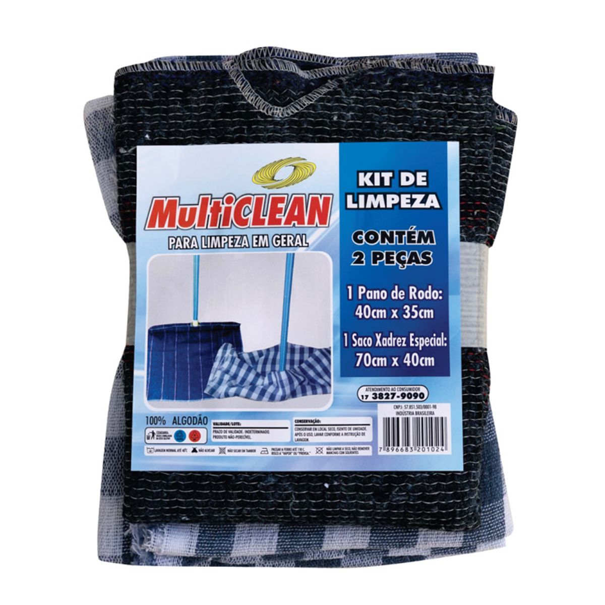 Kit de Limpeza Geral Multiclean 2 Peças