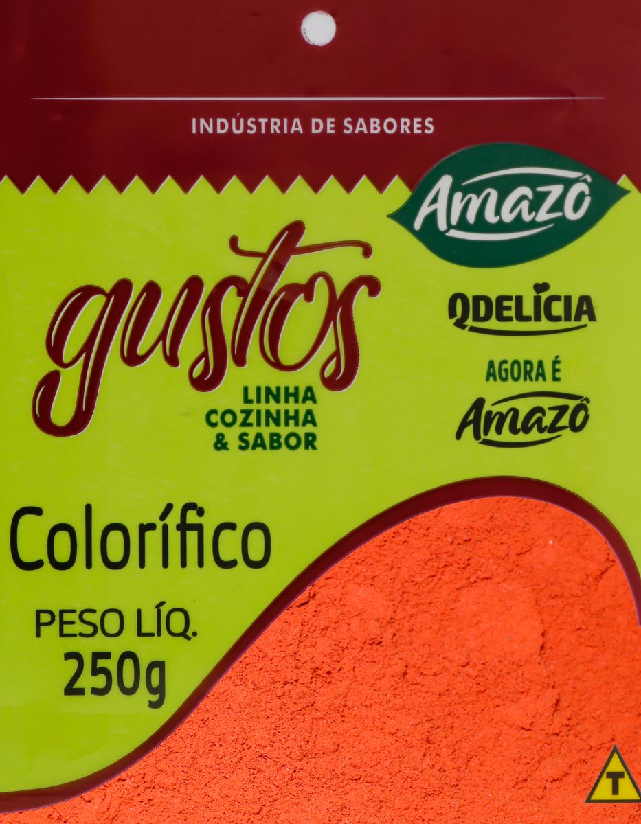 Colorífico Amazô Pacote 250g