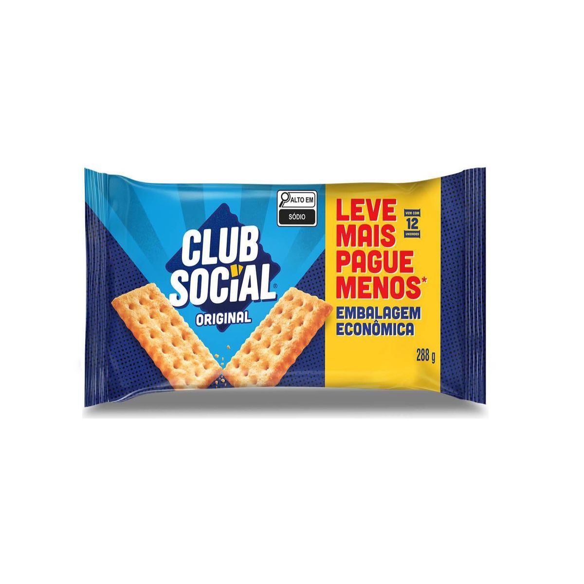 Biscoito Club Social Original 288g