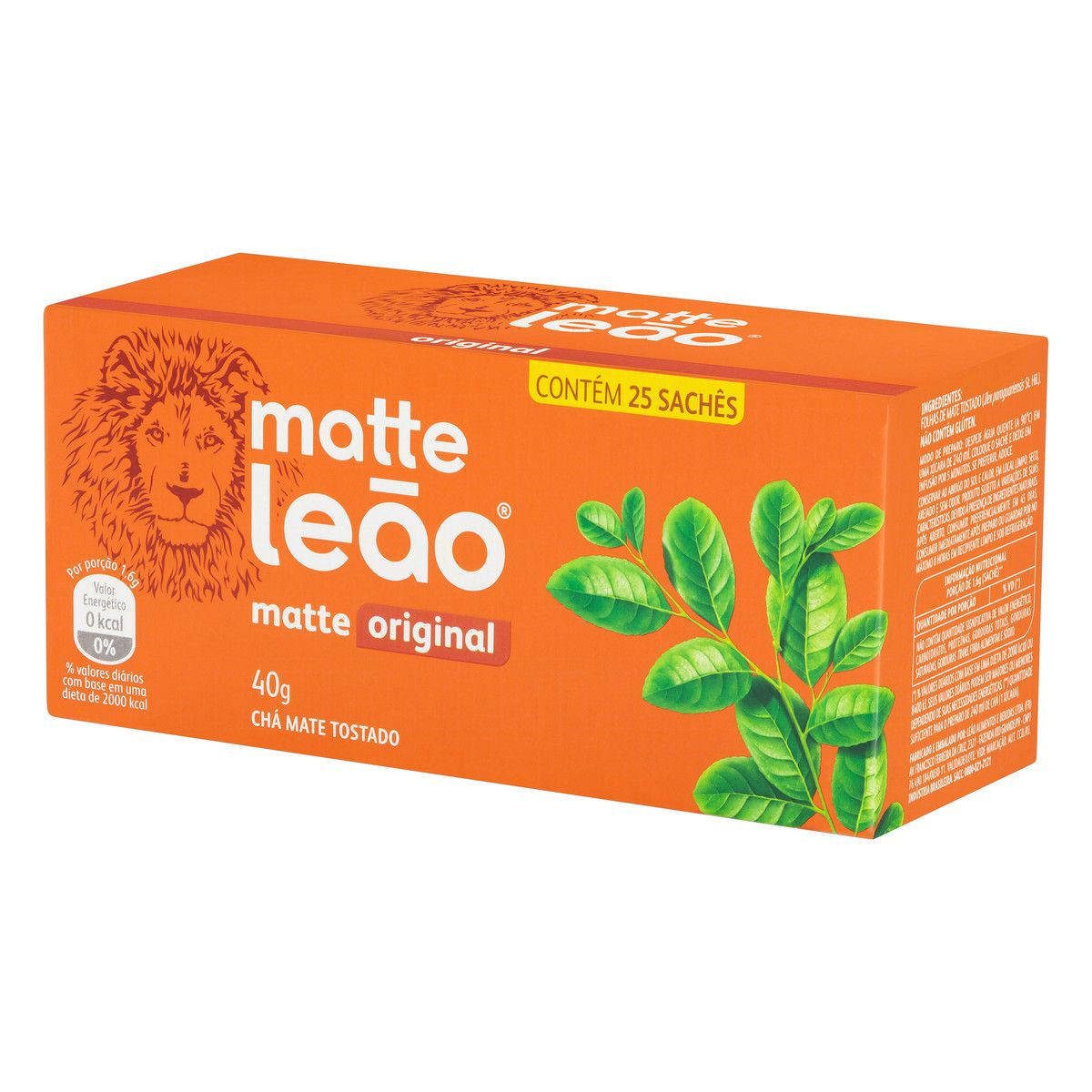 Chá Leão Sabor Matte Original 40g image number 1