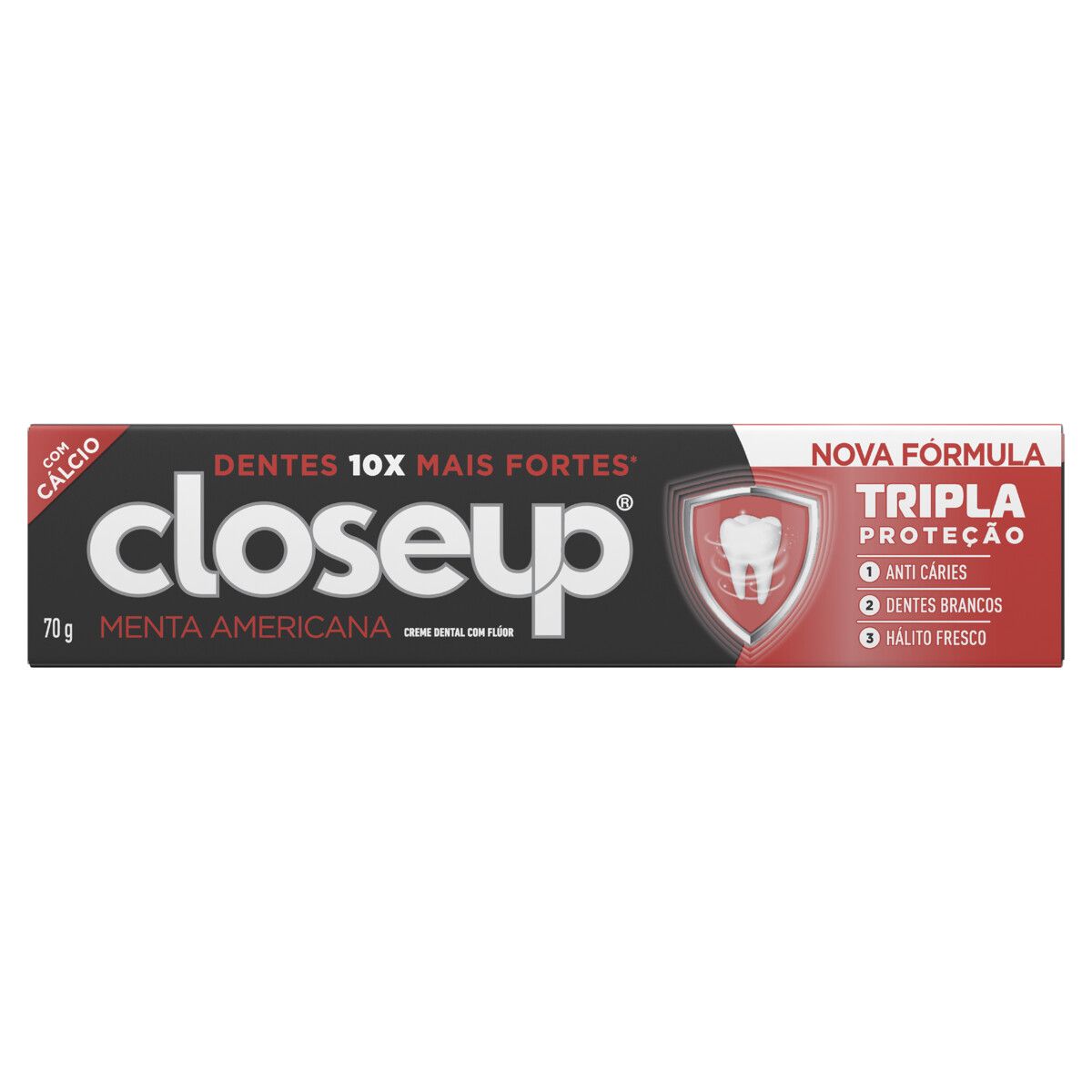 Creme Dental Closeup Menta Americana Tripla Proteção 70g