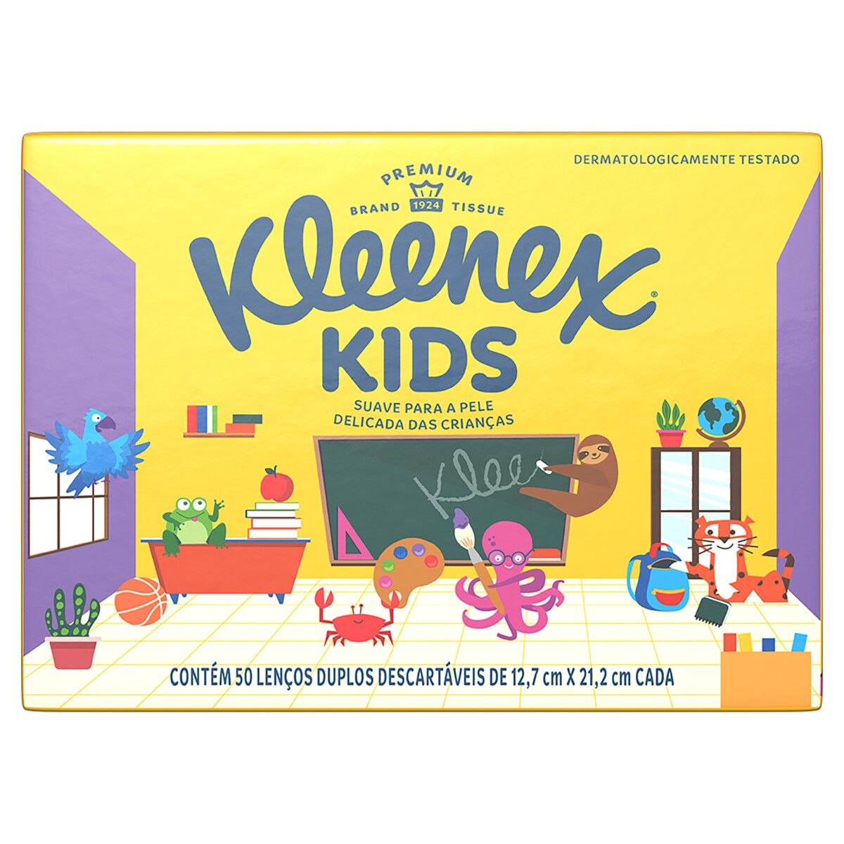 Lenços Kleenex Classic 50 Unidades