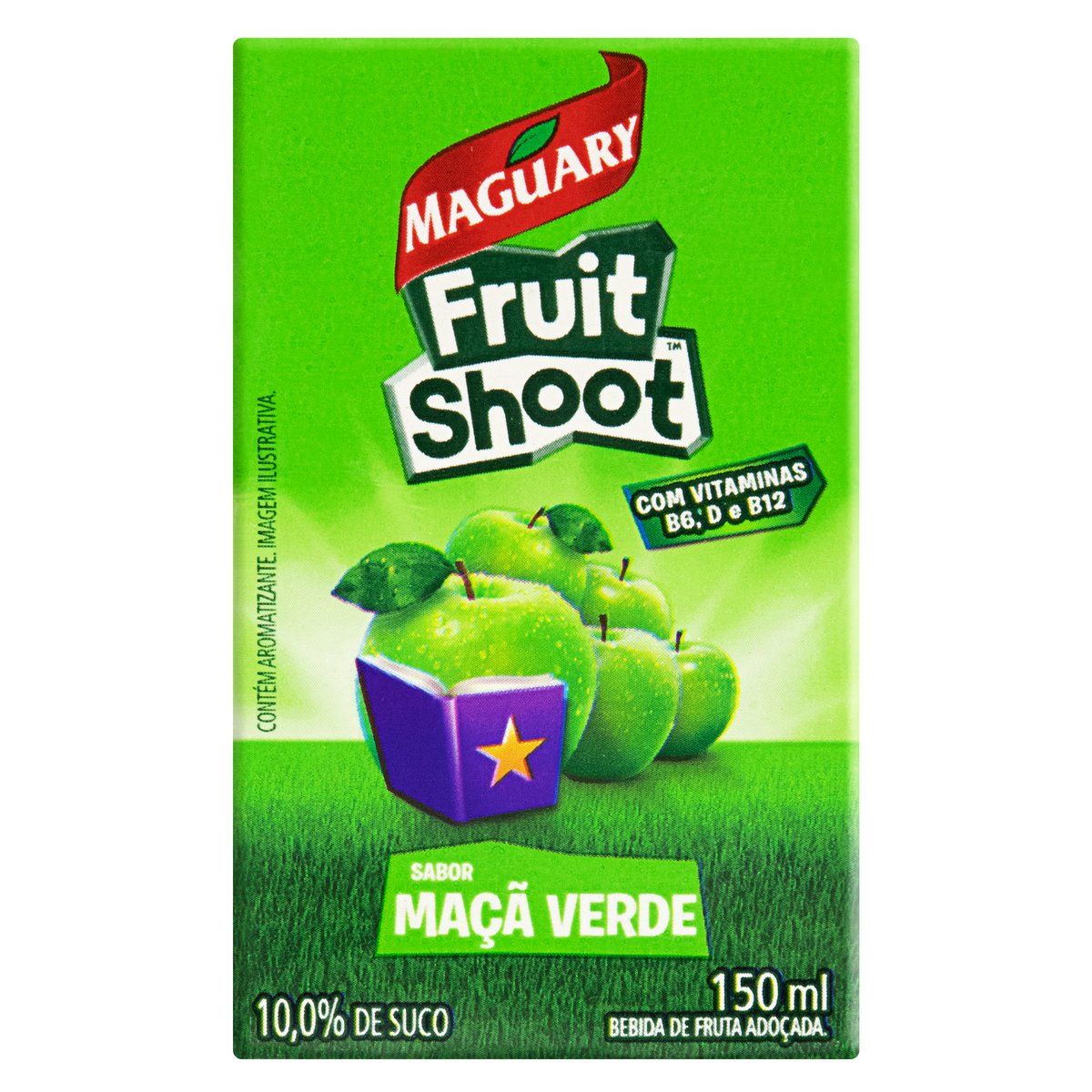 Bebida Adoçada Maçã-Verde Maguary Fruit Shoot Caixa 150ml image number 0