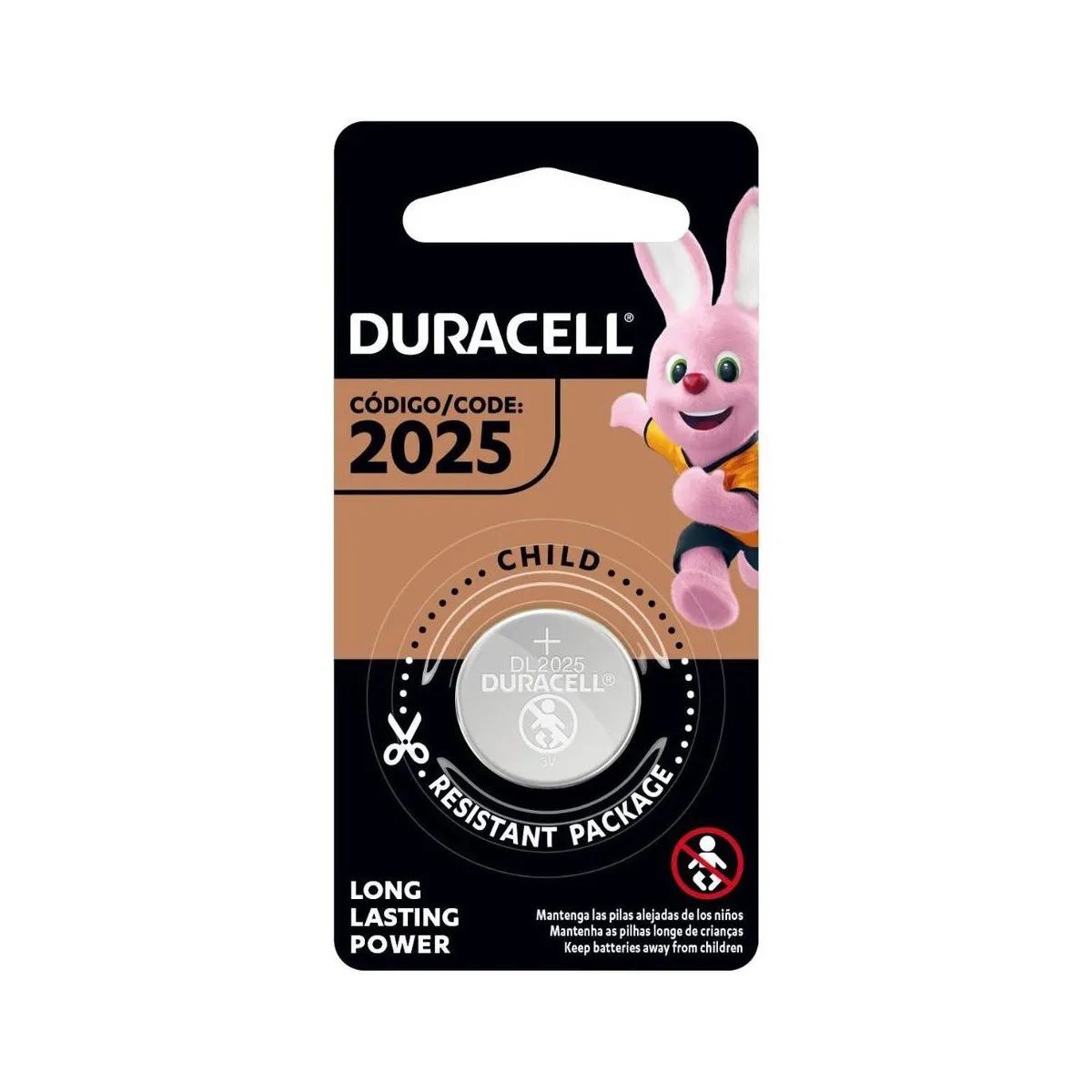 Bateria Duracell CR2025 image number 0
