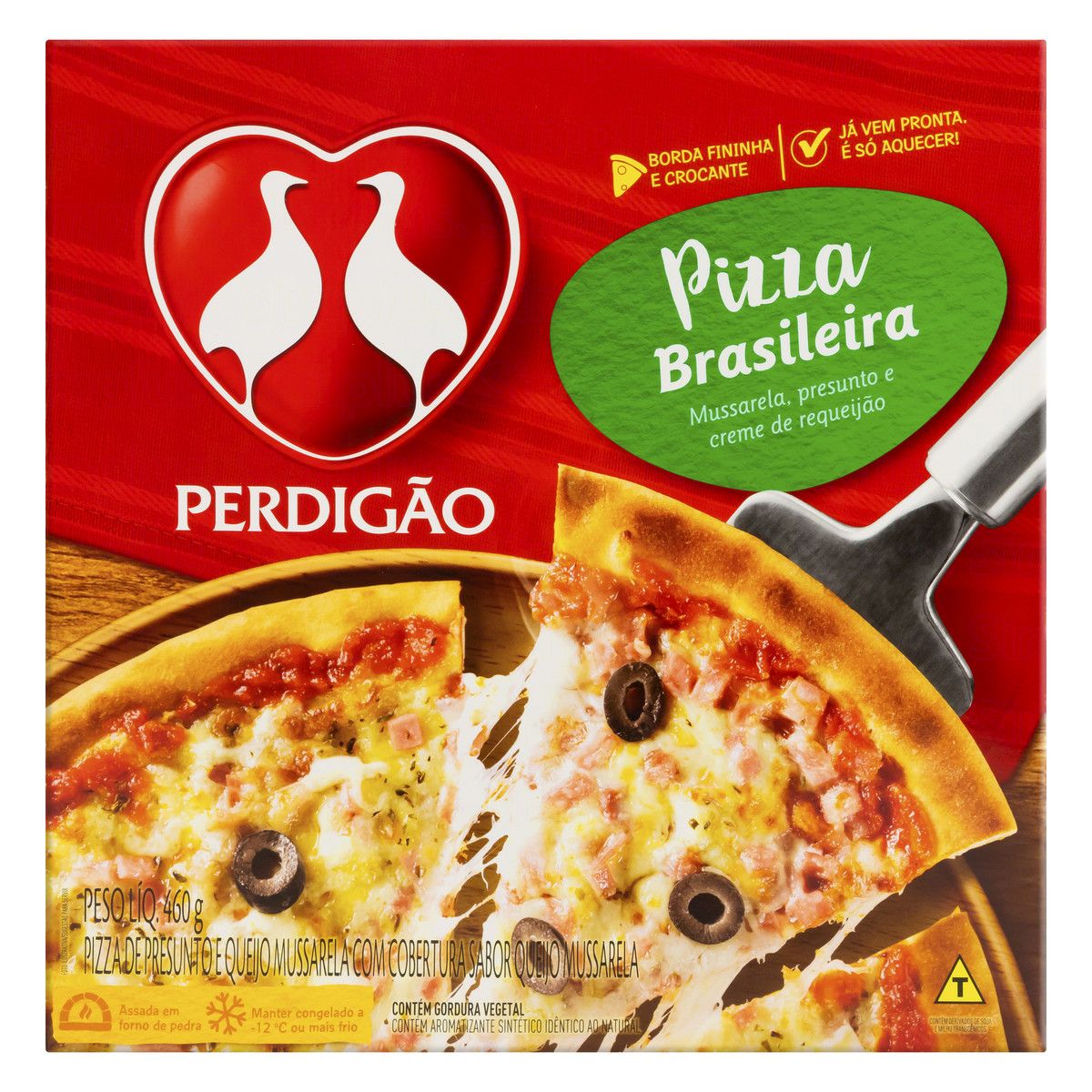 Pizza Brasileira Perdigão Caixa 460g