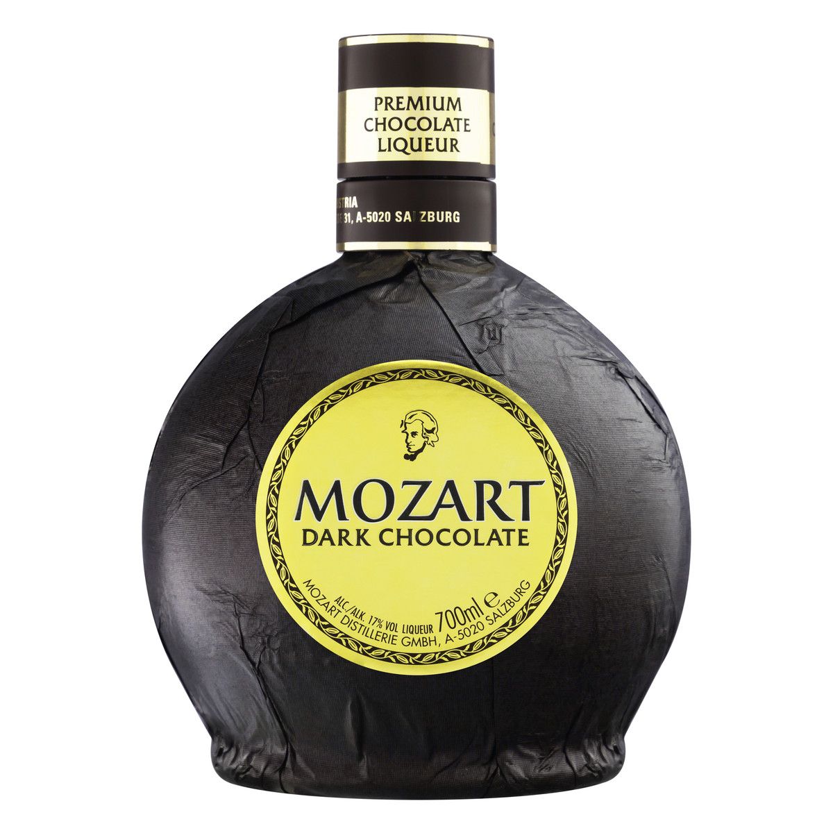 Licor Fino Chocolate Amargo Mozart Garrafa 700ml