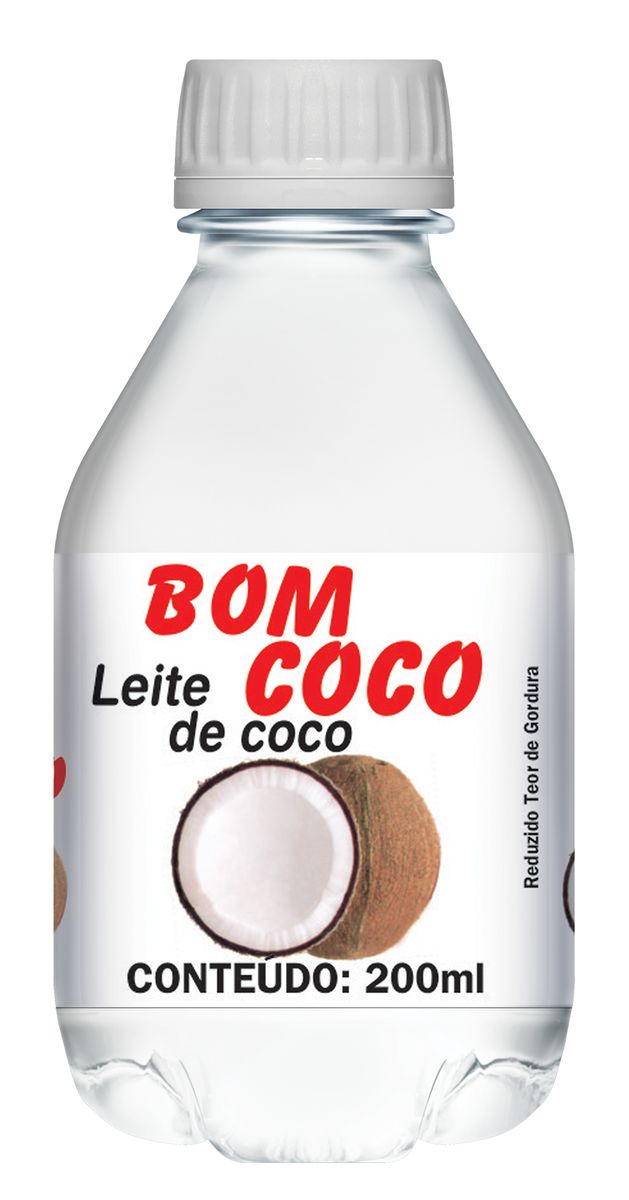 Leite de Coco Bom Coco 200ml