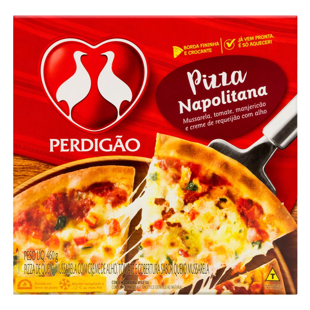 Pizza Napolitana Perdigão Caixa 460g