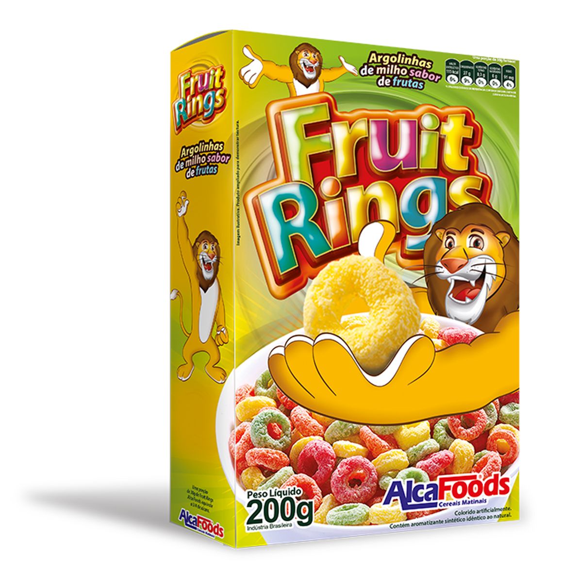 Cereal Fruit Rings Frutas 200g
