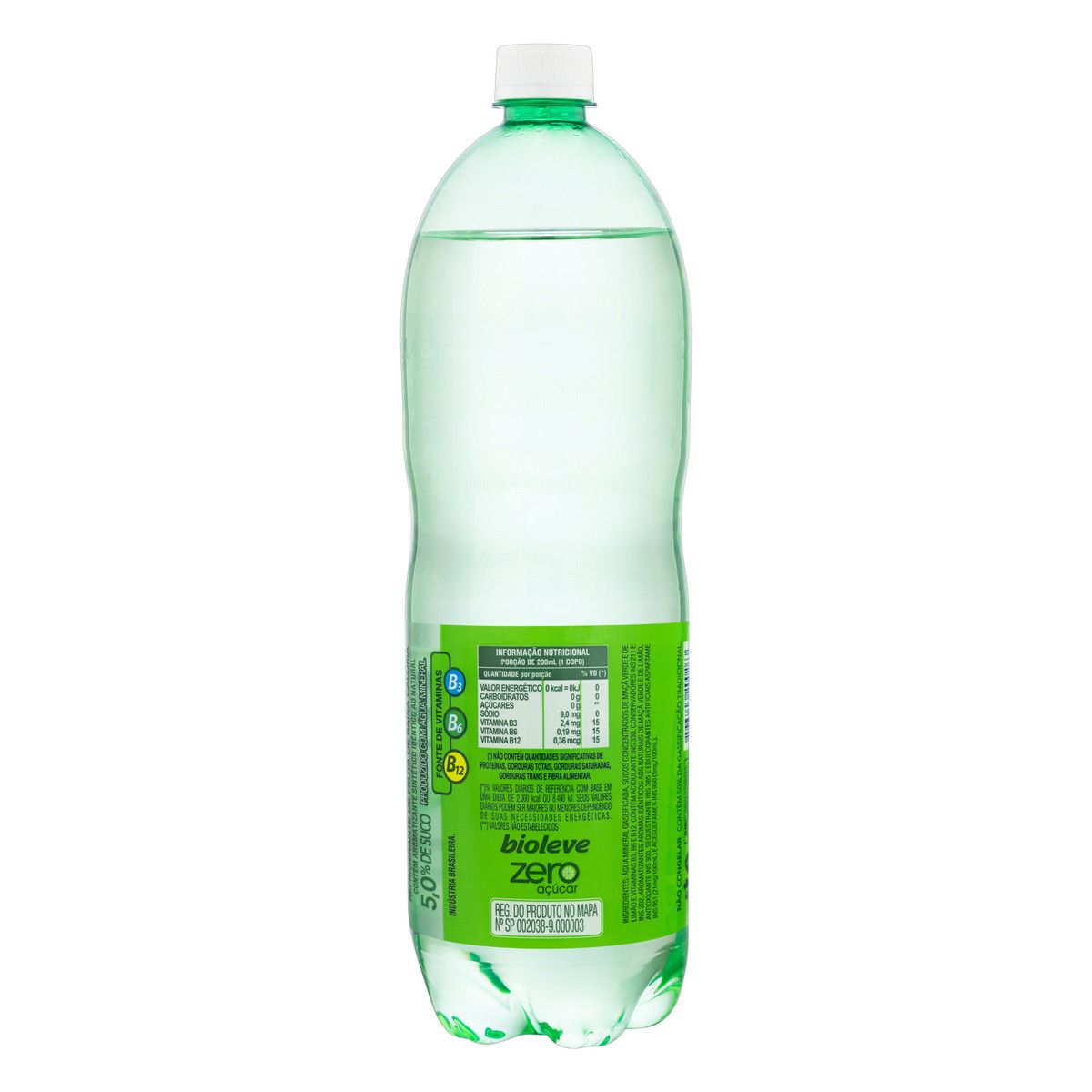 Refrigerante Bioleve Zero Maçã-Verde e Limão 1,5L image number 1