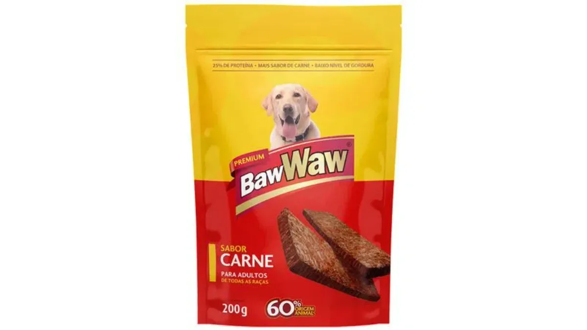 Bifinho para Cães Adultos Baw Waw Carne 200g