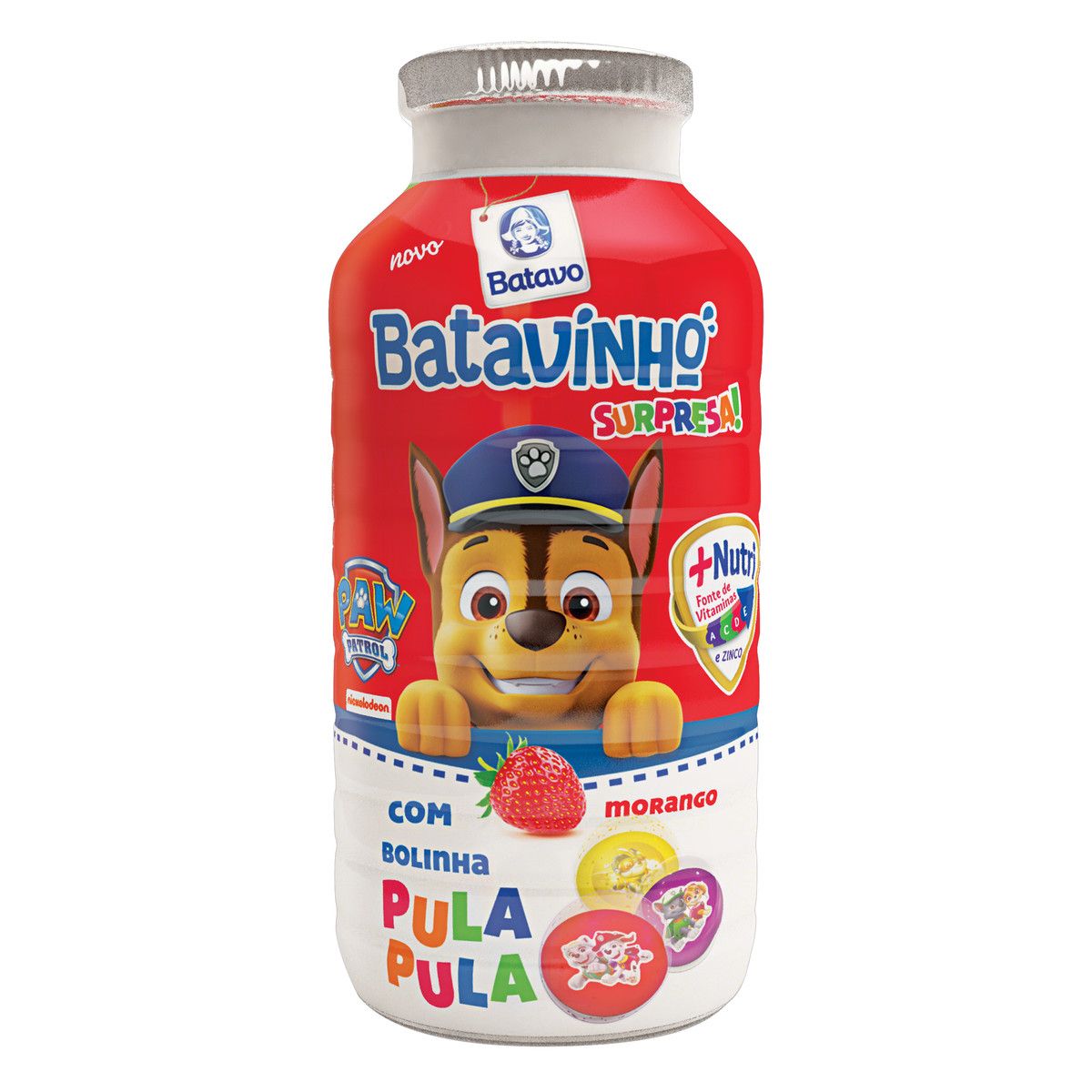 Iogurte Batavinho Parcialmente Desnatado Morango 110g