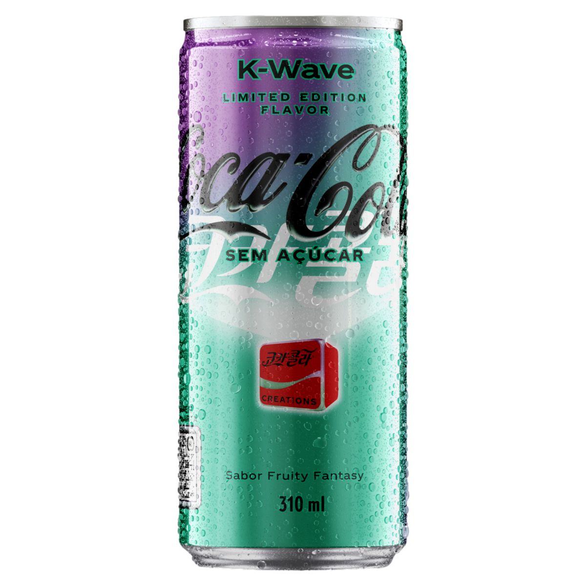 Refrigerante Coca Cola K-wave sem Açúcar Lata 310ml