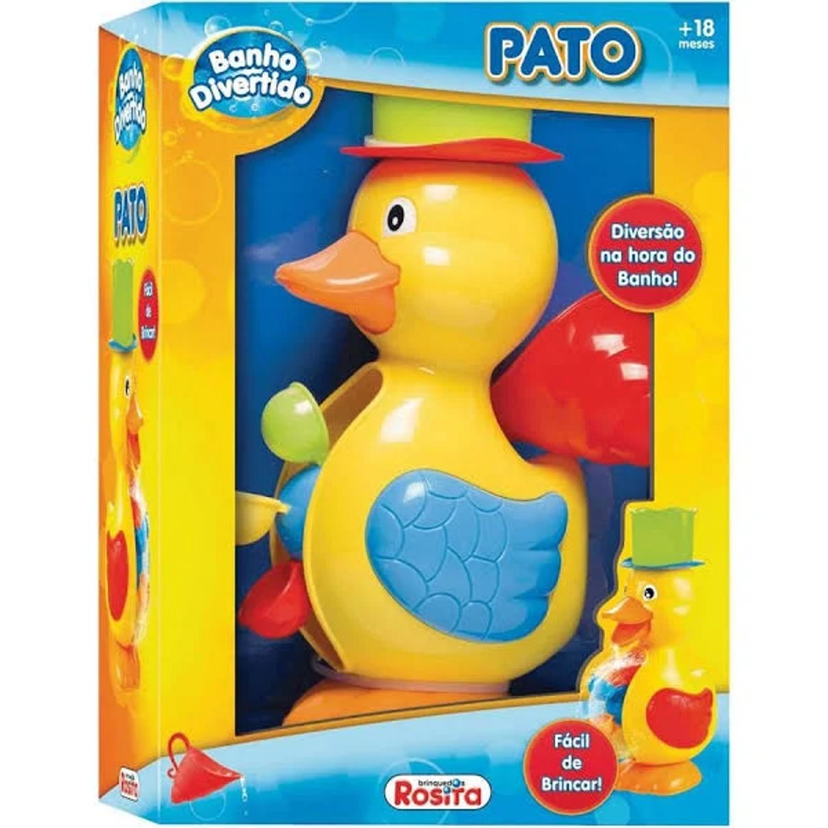 Brinquedo Banho Divertido Fenix Pato Moinho Unidade