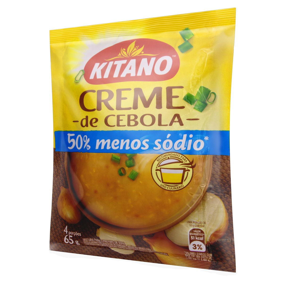 Creme Cebola Kitano Pacote 65g image number 2