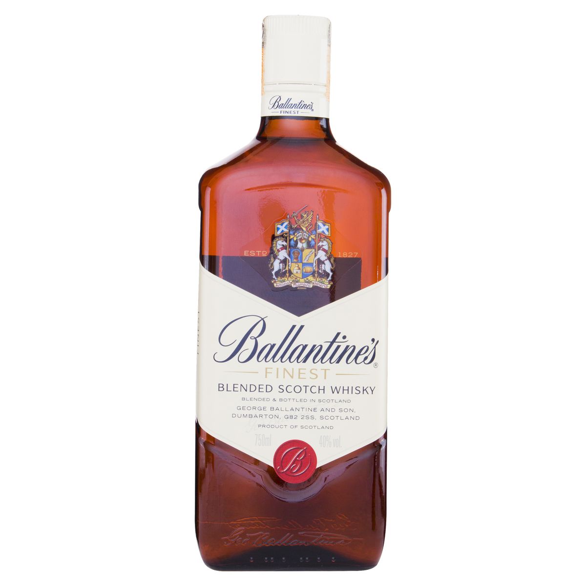 Whisky Ballantine's Finest Blended Garrafa 750ml image number 0