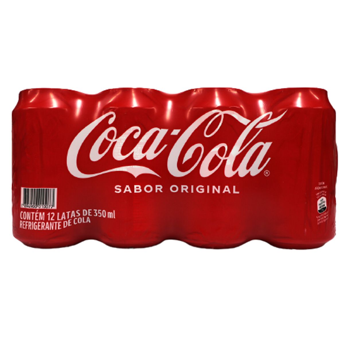 Refrigerante Coca-Cola Original Lata 350ml (Fardo com 12 und) image number 1