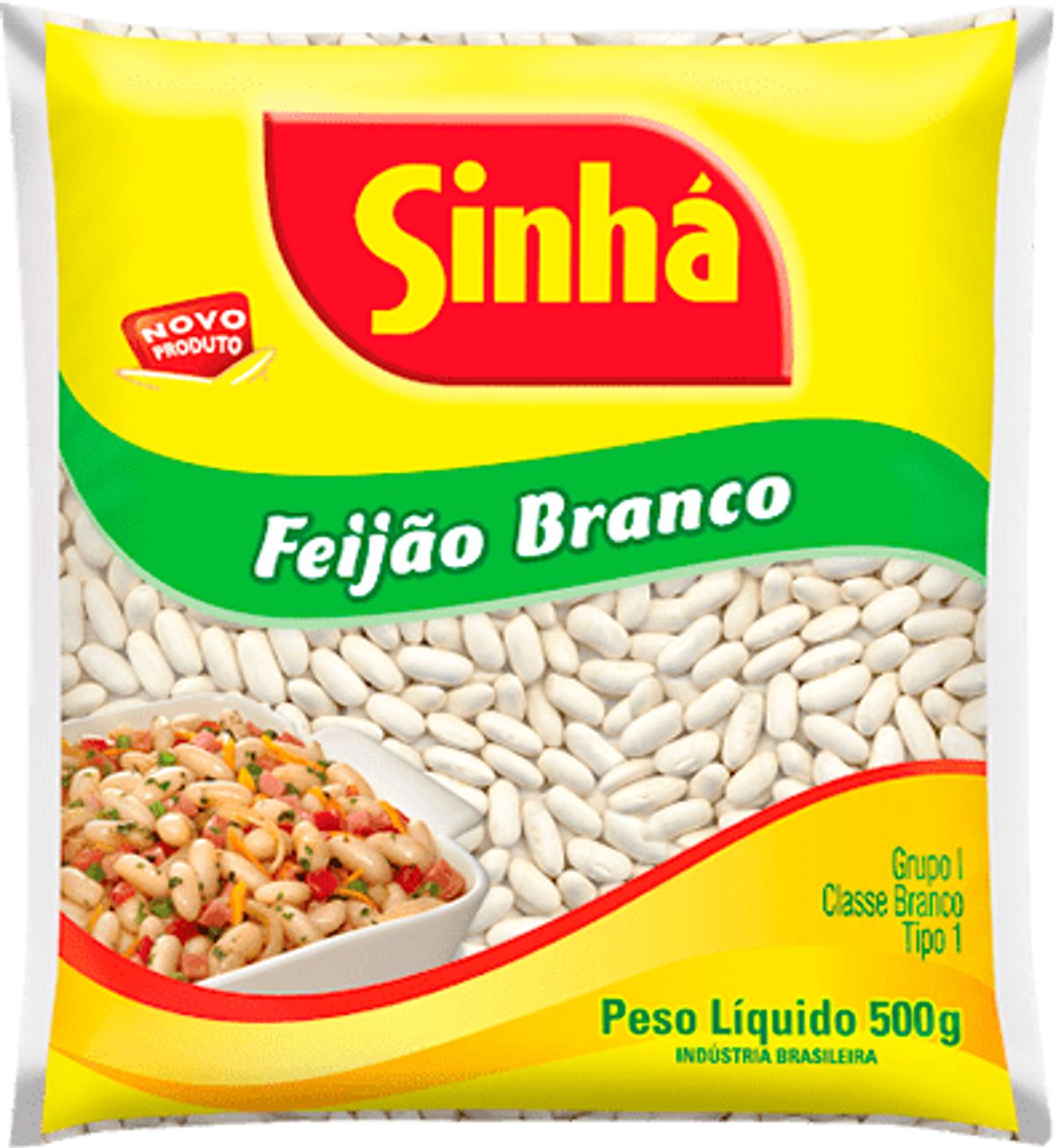 Feijão Branco Sinhá 500g image number 0