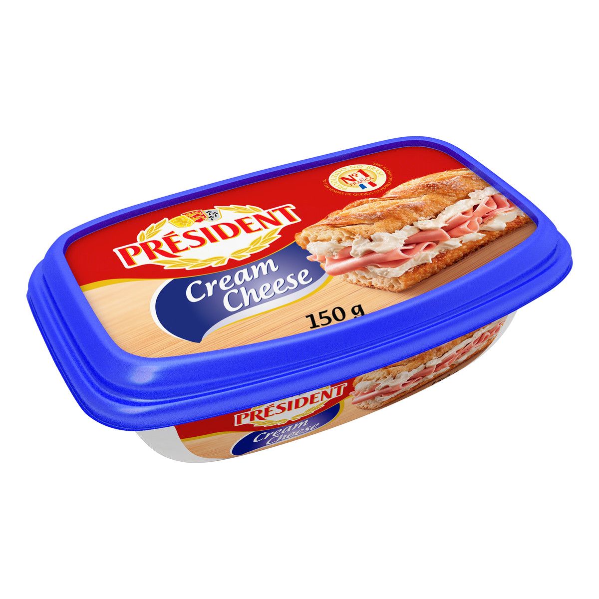 Cream Cheese Président Pote 150g image number 1