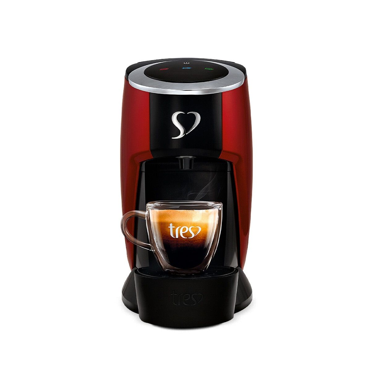 Máquina de Café Espresso Tres Vermelha G2 Touch 127V