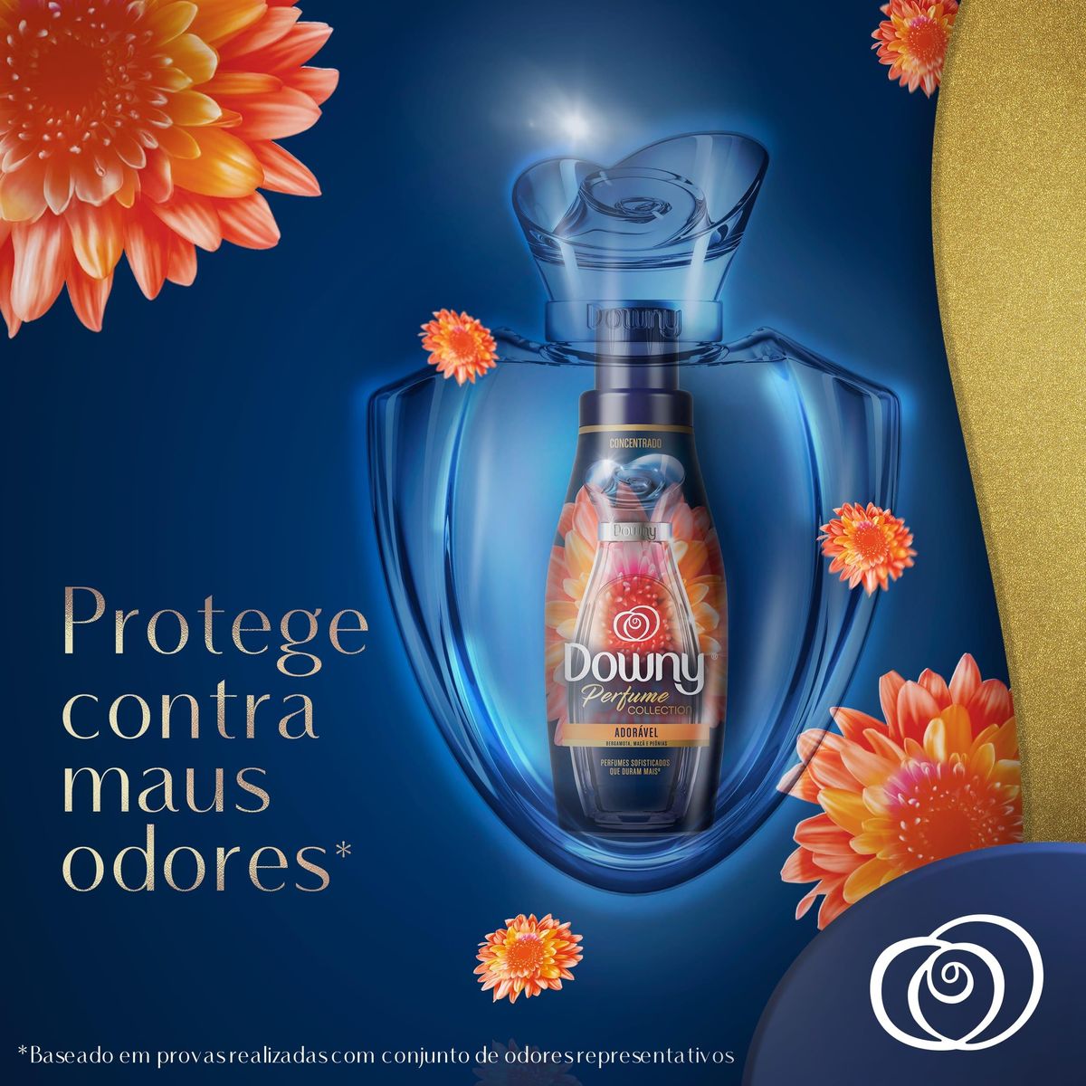 Amaciante Conc. Downy Perfume Collection Adorável 900ml image number 5