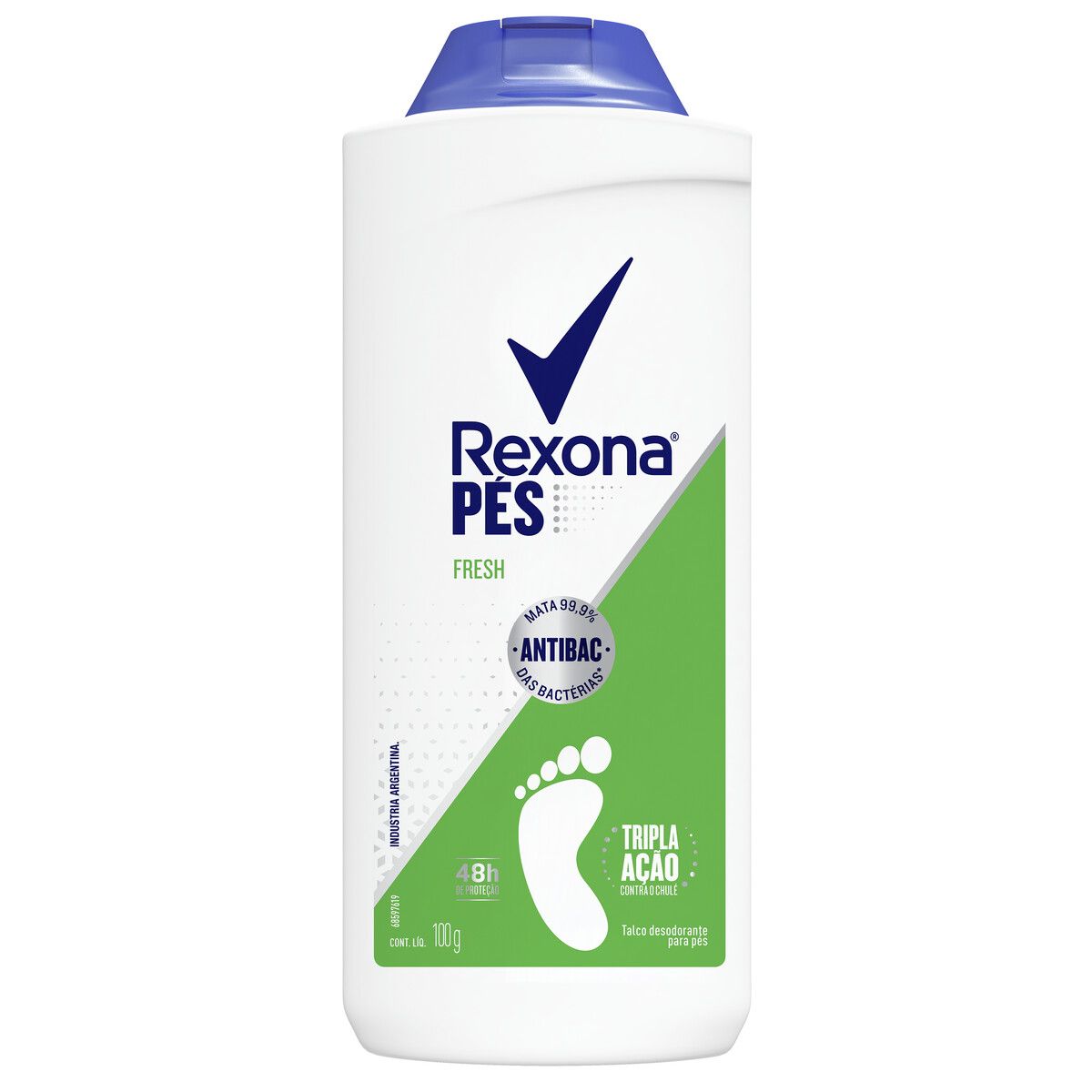 Talco Desodorante para os Pés Rexona Fresh 100g
