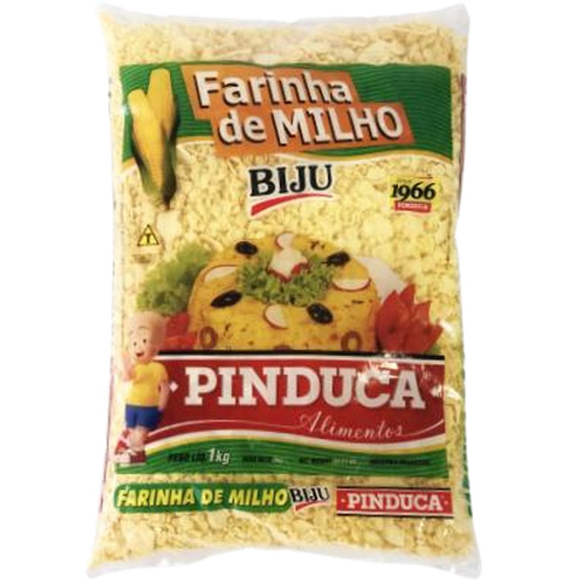 Farinha de Milho Biju Pinduca Pacote 1kg