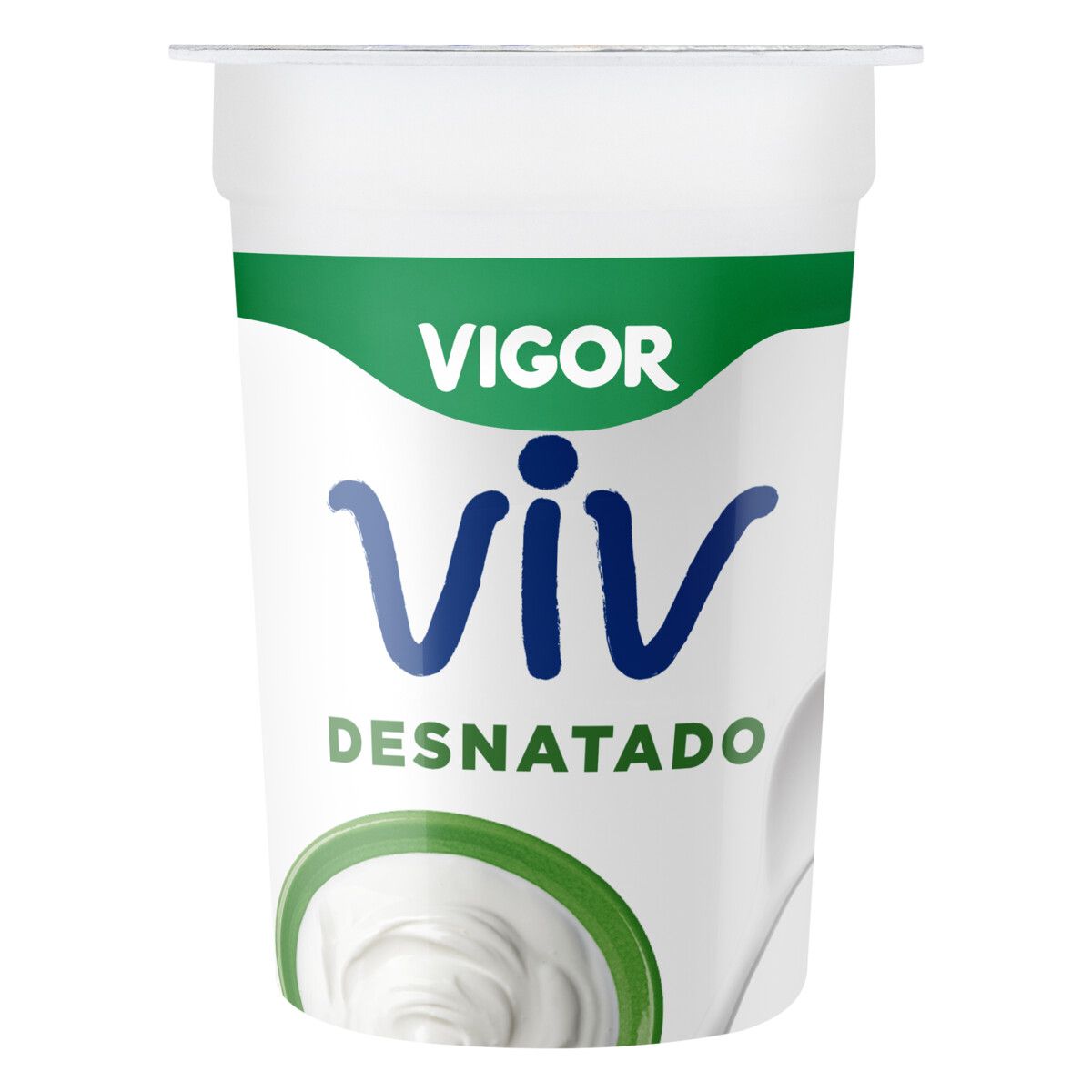 Iogurte Desnatado Natural Vigor Viv Copo 170g image number 3