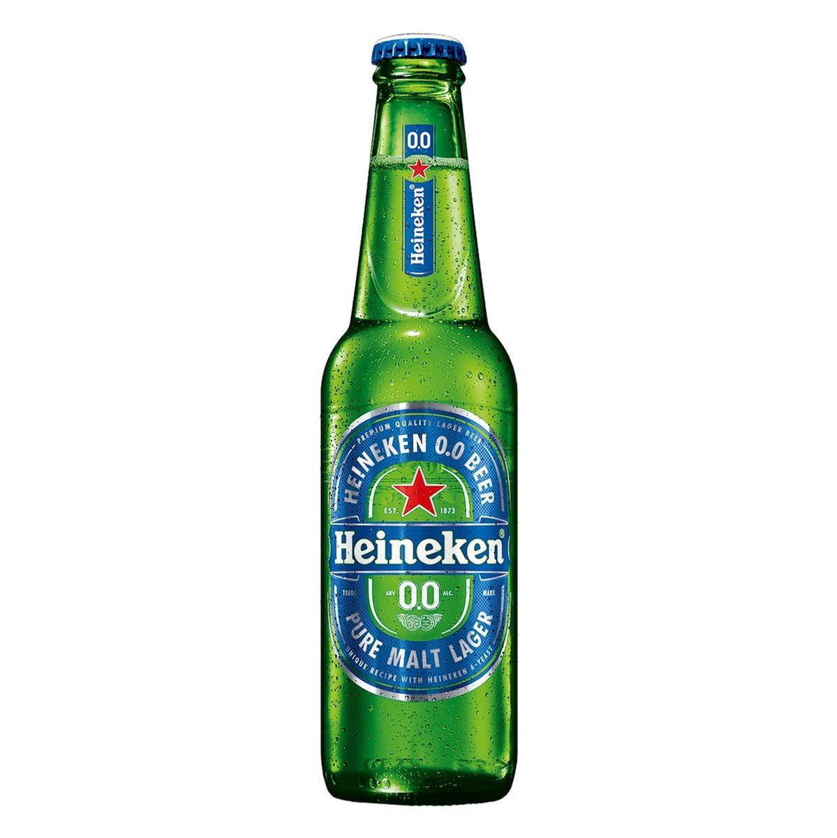 Cerveja Heineken Zero Álcool Garrafa 330ml image number 0