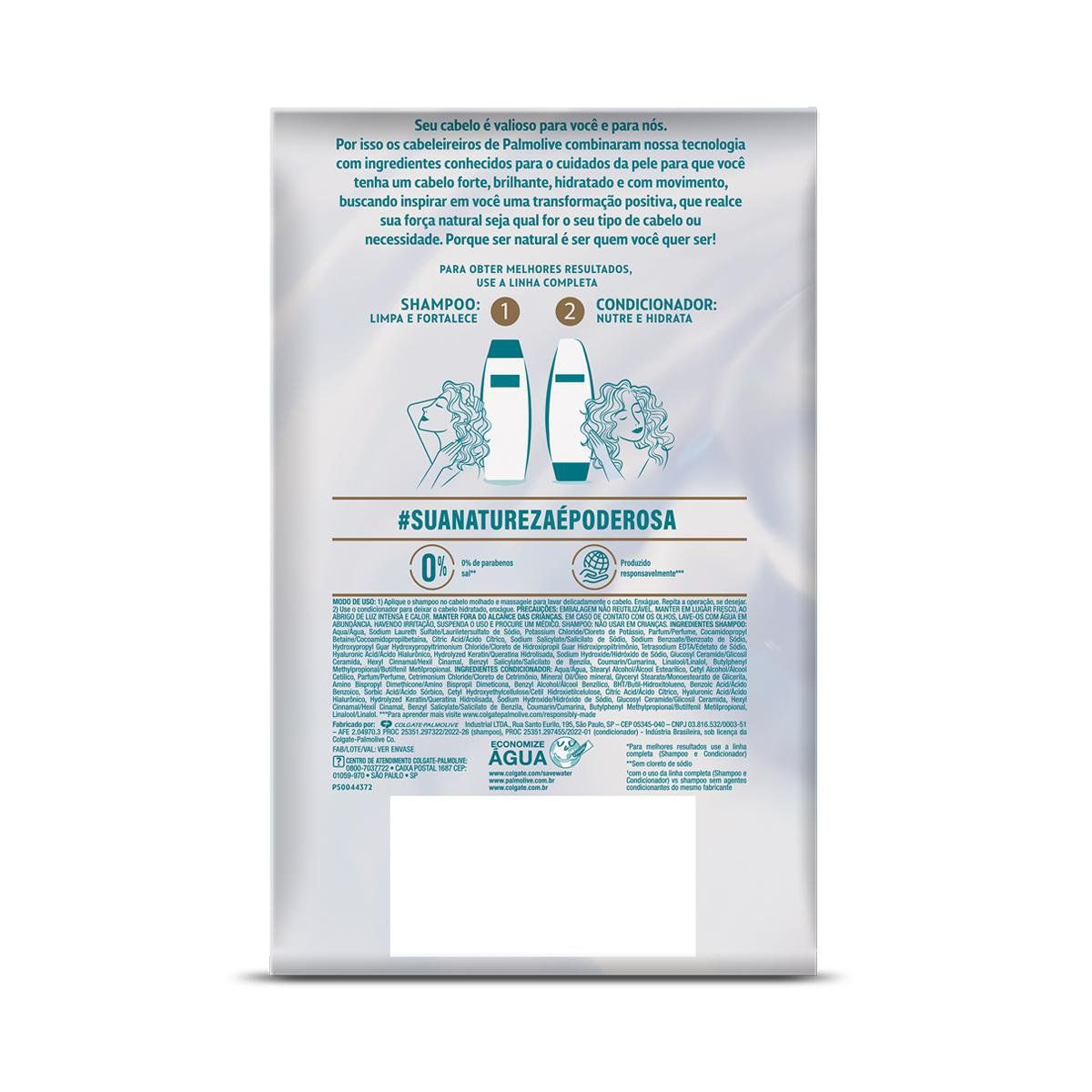 Kit Shampoo + Condicionador Palmolive SOS Cuidados Especiais 350ml Cada image number 1